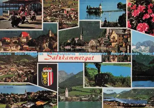 D272629 Salzkammergut Bad Ischl Schloss Ort Hallstatt Gosausee St Gilgen Schones