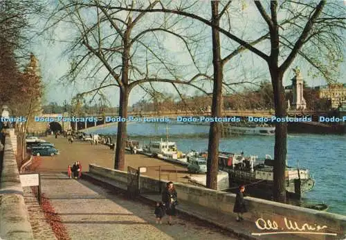 D270763 Paris La Seine et le Pont Alexandre III Albert Monier Cap Theojac