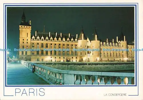 D267583 Paris La Conciergerie Illuminee Chantal 1992