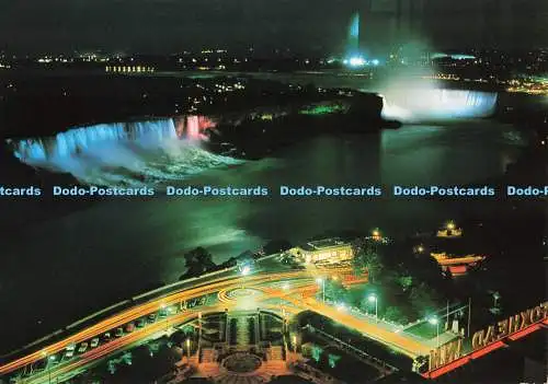 D267592 Kanada Ontario Niagarafälle Nachtansicht Triple LLL Jahreszeiten Geschenke Triple