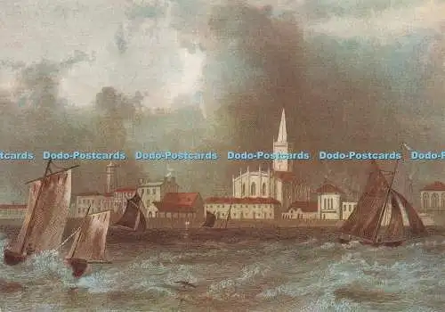 D272714 19. Jahrhundert Harwich aus der Sea Essex Country Library English Life Pu