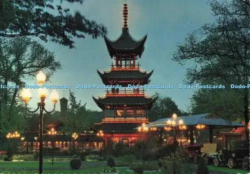 D267601 Copenhagen Tivoli Der Chinesische Turm Grako