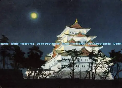 D270866 Nachtansicht der Burg Nagoya 1965