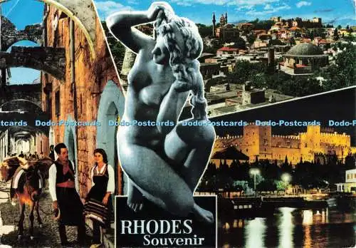 D270870 Rhodes Souvenir Kozas 1980 Multi View