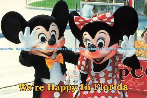 D270880 Wir sind glücklich in Florida The Walt Disney Lawson Mardon Postkarte Southern