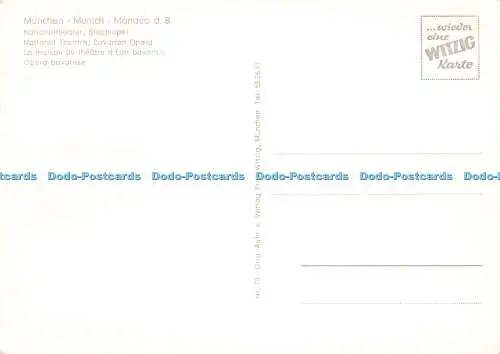 D270881 Nationaltheater München Bayerische Oper Fritz Witzig