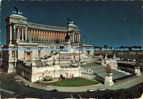 D267633 Roma di Notte Denkmal für Vitt Emanuele II Stab Grafico Cesare Capello K