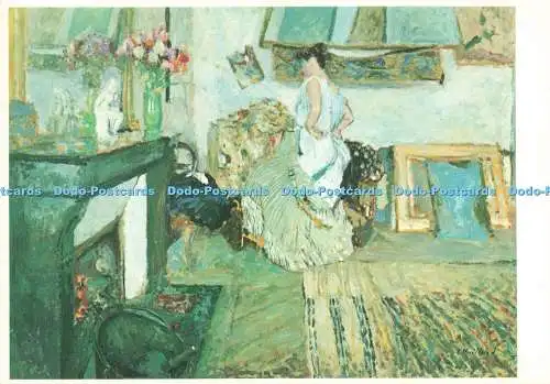 D266126 Le Modele se Deshabillant vers 1890 Kimbell Art Foundation Fernand Hazan