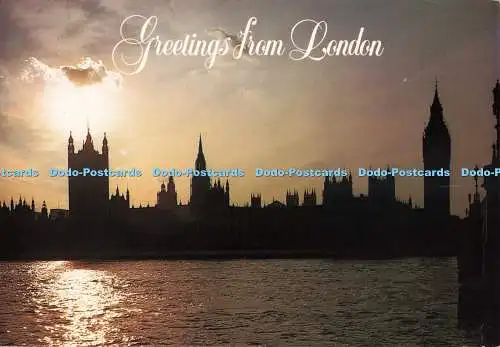 D270889 Grüße aus den London Houses of Parliament Thomas und Benacci Rialto