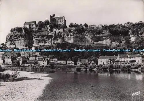 D272757 Bords de la Dordogne Beynac et le Chateau l Europe Pierron 1956