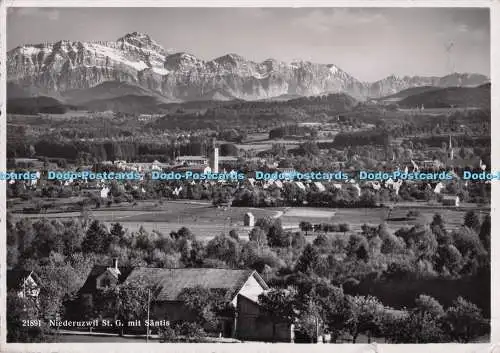 D272758 Niederuzwil St G mit Santis Foto Gross Nr 21891 1955