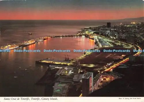 D267642 Teneriffa Kanarische Inseln Santa Cruz de Tenerife John Hinde Padane E Ludwi