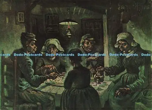 D267673 Amsterdam Van Gogh Museum Kartoffelfresser Vincent Van Gogh Farbkorrektur