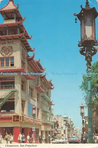 D270969 San Francisco Chinatown E F Clements Mike Roberts The Continental Cards
