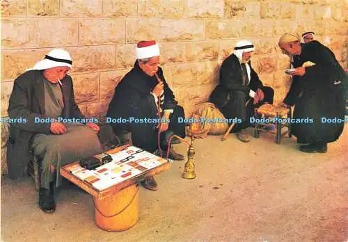 D266215 Arabe Fumant le Narguile Star Karten