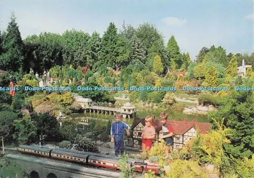 D272838 Beaconsfield Bekonscot Model Village The Lake from the Control Room Jarr