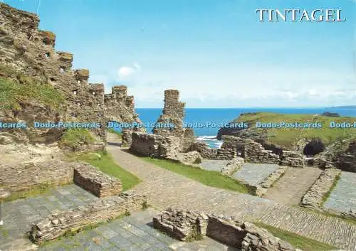 D267723 Tintagel King Arthur Castle and Barras Head J Salmon