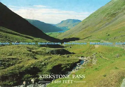 D266231 Kirkstone Pass 1489 Fuß die Hauptstraße von Patterdale nach Ambleside J Sa