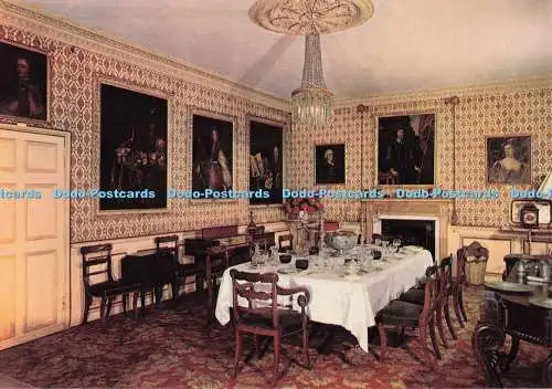D272853 Schottland Peeblesshire Das Esszimmer des Traquair House Jarrold and Sons