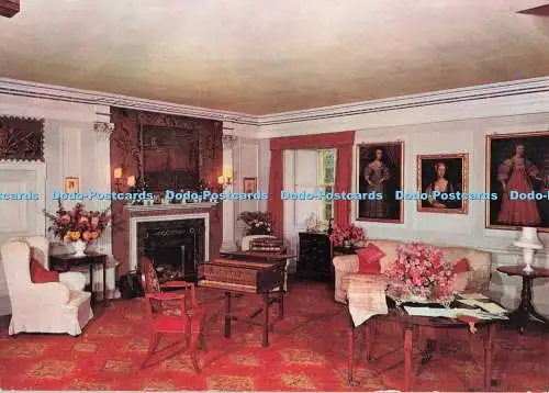 D272854 Schottland Peeblesshire Der Salon des Traquairhauses Jarrold und Sohn