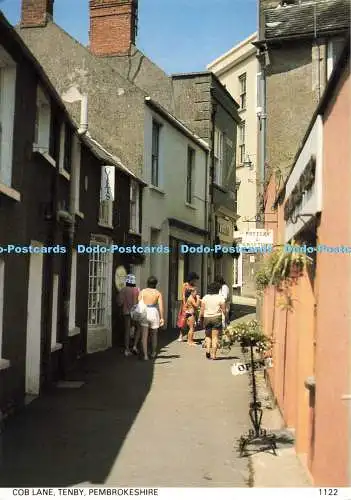D270994 Pembrokeshire Cob Lane Tenby Pembrokeshire Eye Postkarten Haven Colourpri