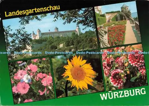 D266242 Würzburg Landesgartenschau Schoning und Co Gebrüder Schmidt Multi View 1