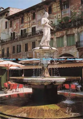 D270997 Gemüsemarkt Verona Der Madonnenbrunnen Verona Randazzo