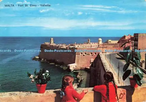 D267749 Malta Fort St Elmo Valletta Alfred Galea Zammit 1977