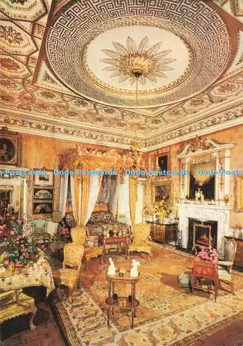 D271016 Woburn Abbey Queen Victoria State Bedroom Jarrold 1973
