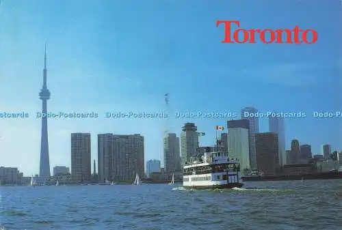 D272887 Toronto Toronto Abwechslungsreiche Skyline erhebt sich majestätisch von der Waterfront Pr