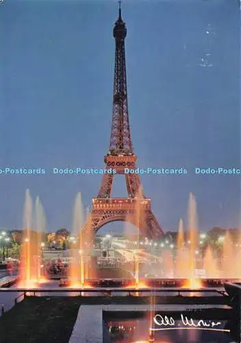 D271042 Paris La Tour Eiffel Vue du Palais de Chaillot Cap Theojac A Monier