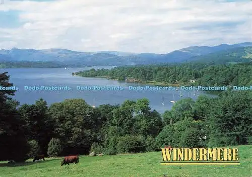 D266288 Windermere Cumbria Haupttor zum Lake District John Hinde Ltd Geor