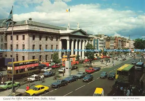 D266293 Irland Dublin O Connell Street General Post Office John Hinde Ltd P O T