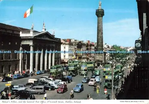 D266294 Irland Dublin O Connell Street Nelson Pillar and the General Post Offic