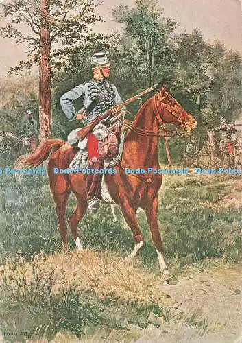 D271052 Imperial War Museum Chasseurs a Cheval Edouard Detaille Crown