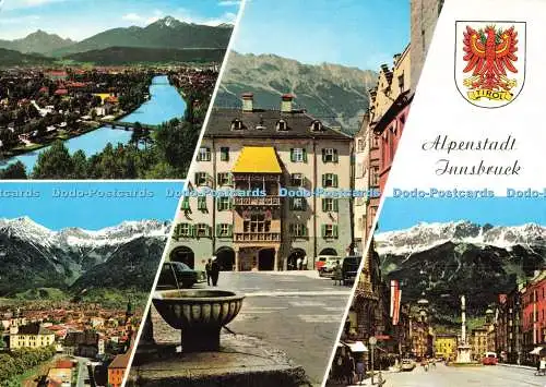 D267830 Alpenstadt Innsbruck Tiroler Kunstverlag Chizzali KTV Multi View