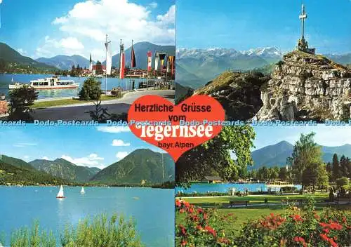 D267862 Herzliche Grusse Vom Tegernsee Rottach Egern Huber Multi View