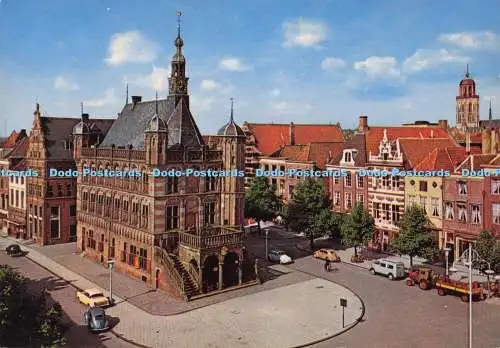 D273053 Deventer Brink met Waaggebouw Muva