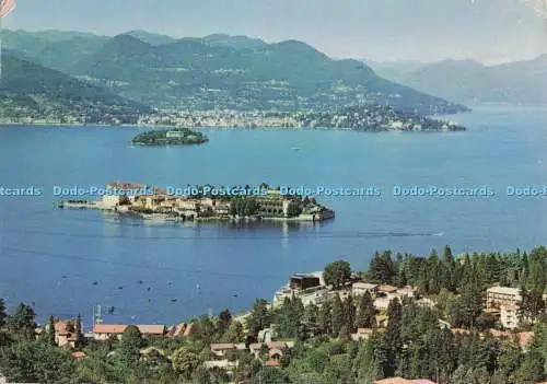 D273056 Lago Maggiore Italien Grand Hotel Bristol Stresa Vedute Panoramiche dalle