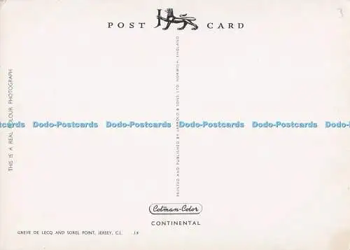 D273102 Trikot C I Greve de Lecq and Sorel Point Jarrold and Sons Ltd Cotman Col