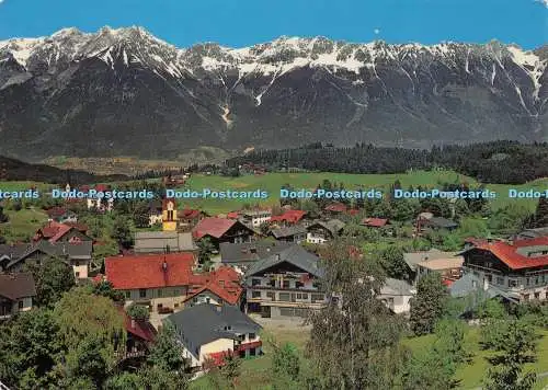 D273115 Tirol Kurort Igls 900m mit Nordkette Chizzali