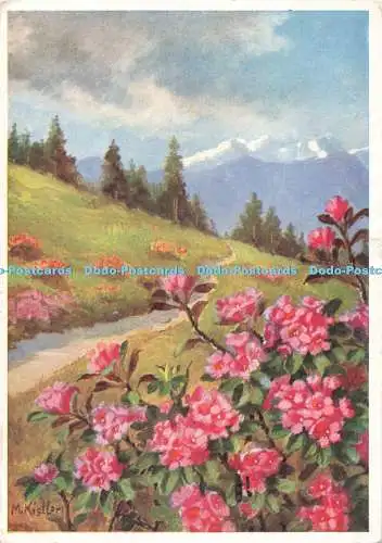 D271268 Alpenrosen Tiroler Kunstverlag Chizzali KTV