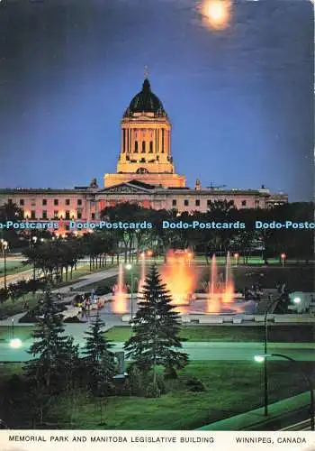 D271269 Winnipeg Canada Memorial Park and Manitoba Legislative Building Henry Ka