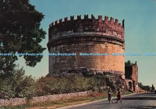 D273122 Roma Grabmal Cecilia Metella Fotorapidacolor RP