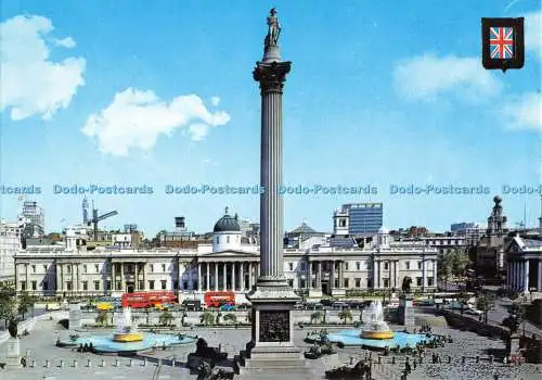 D268023 London Nelson Column and Trafalgar Square Fisa