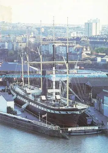D271311 Bristol S S Großbritannien wird restauriert im Great Western Dock Beric Tem