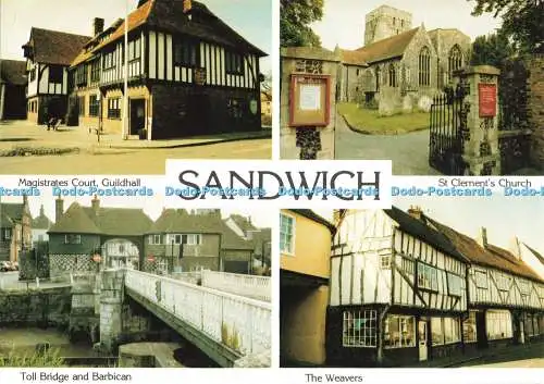 D268058 Sandwich St Clement Church The Carline Collection Multi View