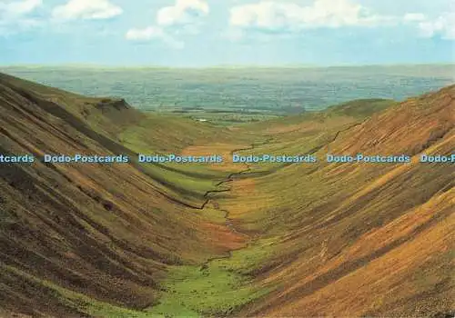 D268072 High Cup Gill and the Vale of Eden From High Cup Nick D W Southwick E T