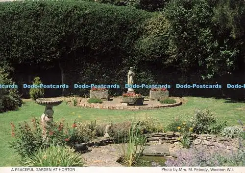 D268075 Ein friedlicher Garten in Horton Northamptonshire Federation of Womens Institu