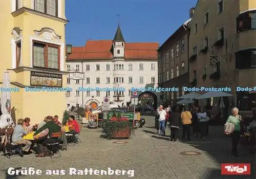 D273181 Grusse aus Rattenberg Tirol T K V Chizzali